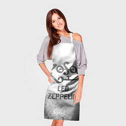 Фартук кулинарный Led Zeppelin - white gradient, цвет: 3D-принт — фото 2