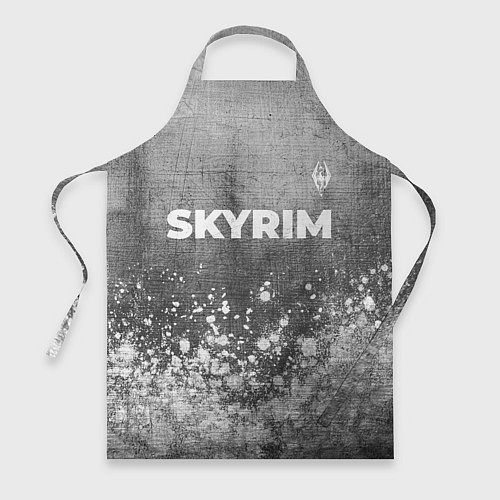 Фартук Skyrim - grey gradient посередине / 3D-принт – фото 1
