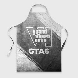 Фартук кулинарный GTA6 - grey gradient, цвет: 3D-принт