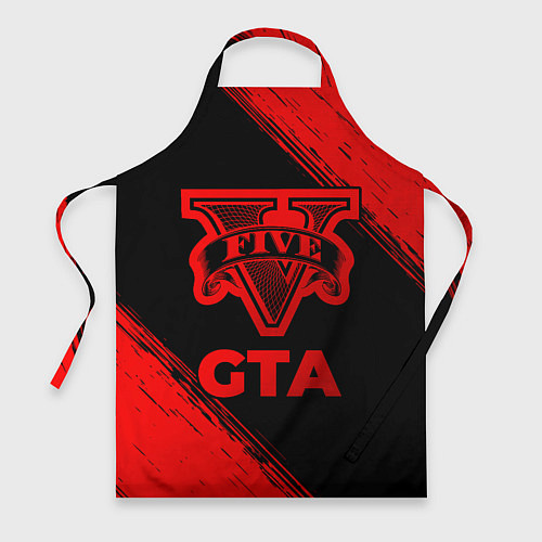 Фартук GTA - red gradient / 3D-принт – фото 1
