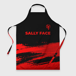 Фартук Sally Face - red gradient посередине
