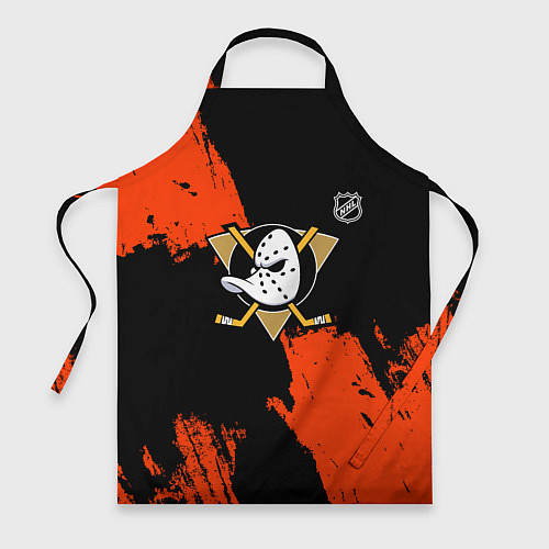 Фартук Анахайм Дакс - оранжевая краска / 3D-принт – фото 1