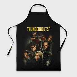 Фартук кулинарный Thunderbolts, цвет: 3D-принт