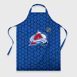 Фартук кулинарный Колорадо Эвеланш - синие соты, цвет: 3D-принт