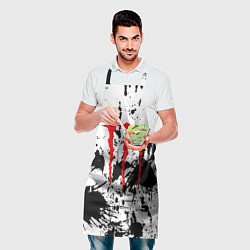Фартук кулинарный Monster energy краски, цвет: 3D-принт — фото 2