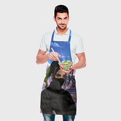 Фартук кулинарный Ниндзя Билли Айлиш, цвет: 3D-принт — фото 2