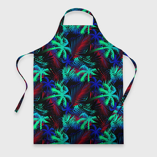 Фартук Palm neon / 3D-принт – фото 1