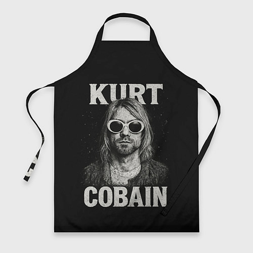Фартук Курт Кобейн - гранж-арт / 3D-принт – фото 1