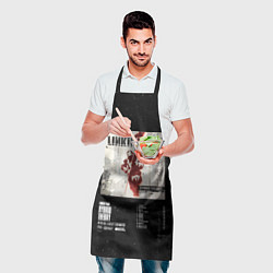 Фартук кулинарный Linkin Park, Hybrid Theory, цвет: 3D-принт — фото 2