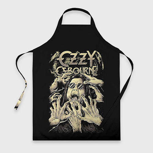 Фартук Ozzy Osbourne - head and hands / 3D-принт – фото 1