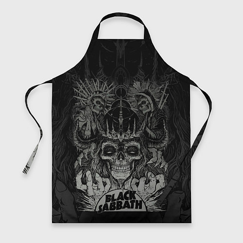 Фартук Black Sabbath death skull / 3D-принт – фото 1