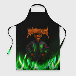 Фартук кулинарный XXXTentacion hardcore, цвет: 3D-принт