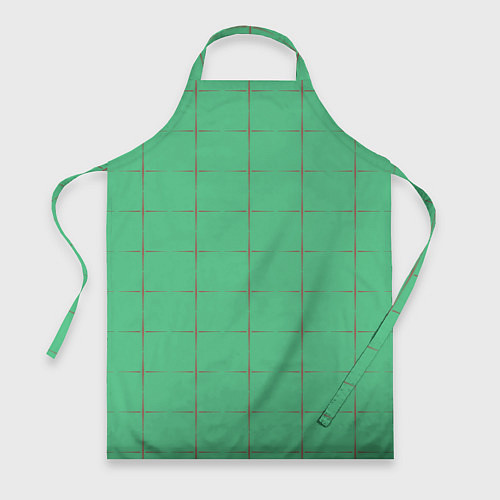 Фартук Color green stripes / 3D-принт – фото 1