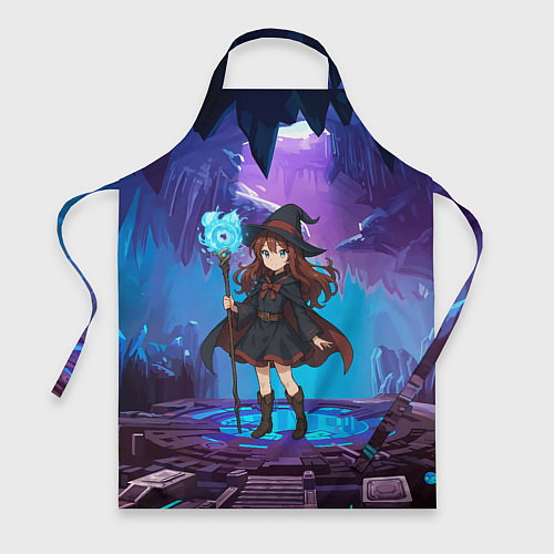 Фартук Аниме девочка маг с волшебных посохом / 3D-принт – фото 1