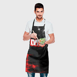 Фартук кулинарный Dayz световые краски, цвет: 3D-принт — фото 2