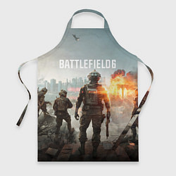Фартук кулинарный Битва за Бруклин из Battlefield 6, цвет: 3D-принт