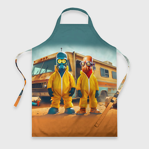 Фартук Zoidberg and Bender - Breaking bad soap opera / 3D-принт – фото 1