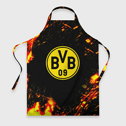 Фартук кулинарный Borussia огненные краски, цвет: 3D-принт