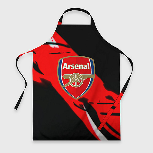 Фартук Арсенал геометрия полосы краски / 3D-принт – фото 1