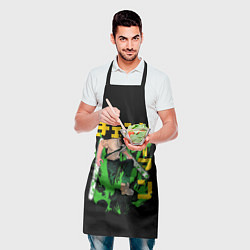Фартук кулинарный Аниме Человек бензопила, цвет: 3D-принт — фото 2