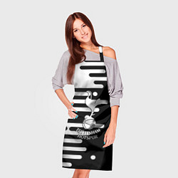 Фартук кулинарный Тоттенхэм Хотспур геометрия, цвет: 3D-принт — фото 2