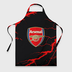 Фартук Arsenal красные молнии