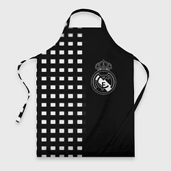 Фартук кулинарный Real Madrid клетка, цвет: 3D-принт