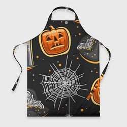 Фартук кулинарный Атмосфера хэллоуина, цвет: 3D-принт