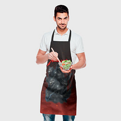 Фартук кулинарный Metallica в виде волков, цвет: 3D-принт — фото 2