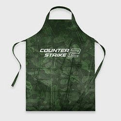 Фартук кулинарный Эмблема CS2, цвет: 3D-принт