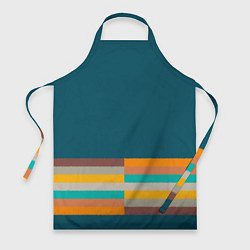 Фартук Индиго и шумовой градиент заката с текстурой