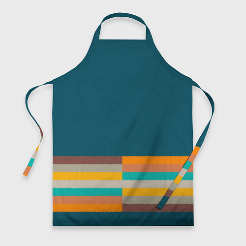 Фартук Индиго и шумовой градиент заката с текстурой / 3D-принт – фото 1