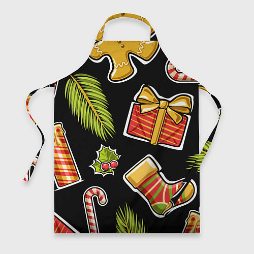 Фартук Рождественский вайб / 3D-принт – фото 1
