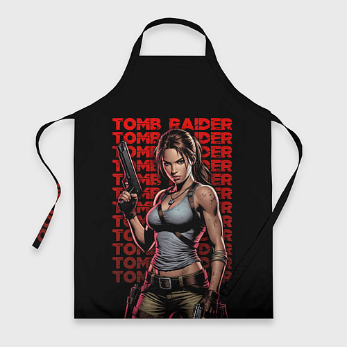 Фартук Лара с пушками в руках / 3D-принт – фото 1