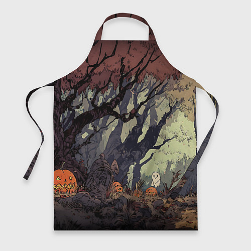 Фартук Призрачный лес / 3D-принт – фото 1