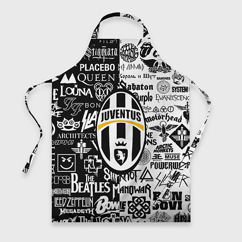 Фартук Juventus рок музыка / 3D-принт – фото 1