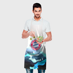 Фартук кулинарный Бавария Мюнхен камуфляж, цвет: 3D-принт — фото 2
