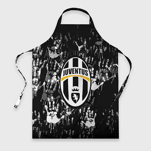 Фартук Ювентус текстура руки краски / 3D-принт – фото 1