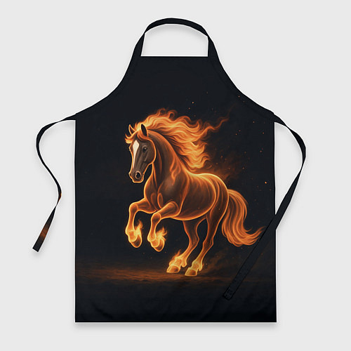 Фартук Китайский огненный жеребец / 3D-принт – фото 1
