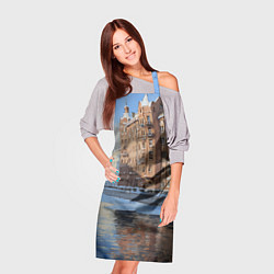 Фартук кулинарный Зимний Санкт-Петербург, цвет: 3D-принт — фото 2