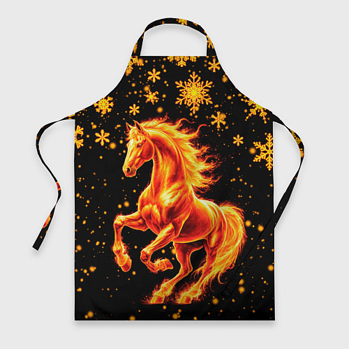 Фартук Пылающая лошадь / 3D-принт – фото 1