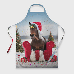 Фартук Новогодний конь