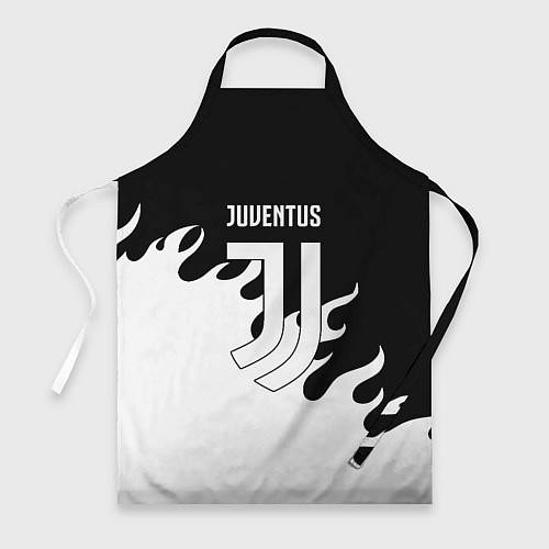 Фартук Ювентус огонь текстура / 3D-принт – фото 1