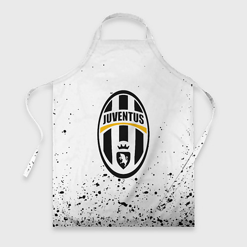 Фартук Juventus краски текстура всплеск / 3D-принт – фото 1