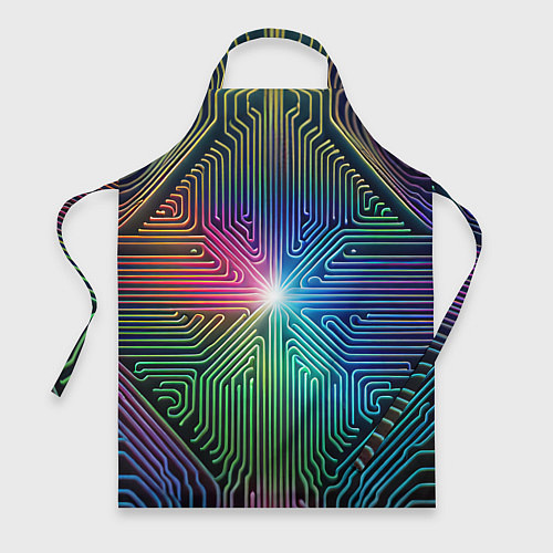 Фартук Линейная графика / 3D-принт – фото 1