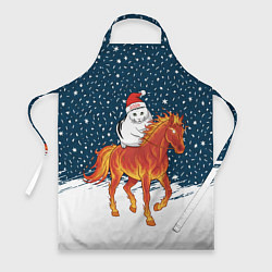 Фартук Кот Бендер и огненный конь - 2026