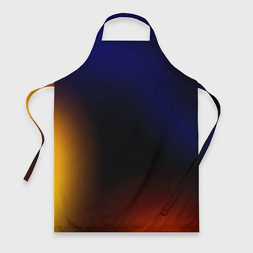 Фартук Color black red blue / 3D-принт – фото 1