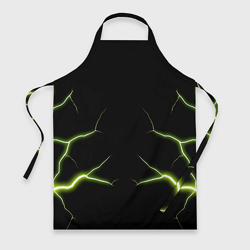 Фартук Color green black / 3D-принт – фото 1