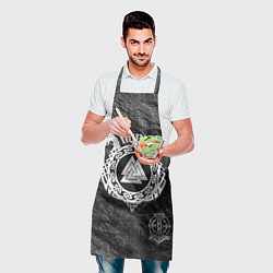 Фартук кулинарный Символ валькнут, цвет: 3D-принт — фото 2