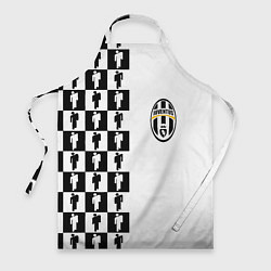 Фартук кулинарный Ювентус паттерн люди, цвет: 3D-принт